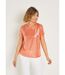 T-shirt irisé manches courtes col rond-1