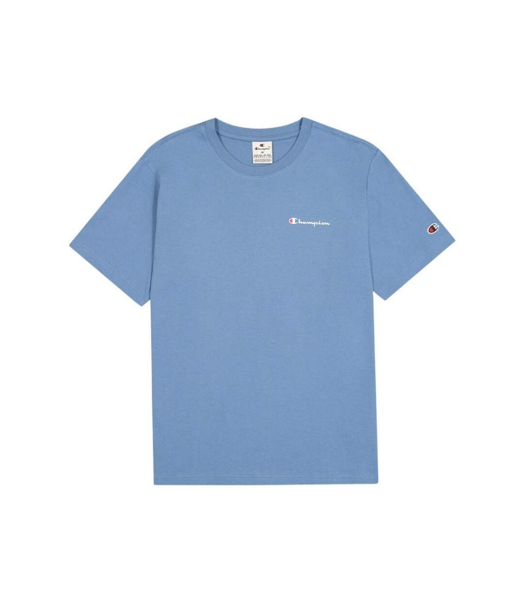 T-shirt Manches Courtes Homme Bleu Clair Champion-1