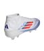 Mens F50 League Firm Ground Football Boots White Red Blue Adidas-2