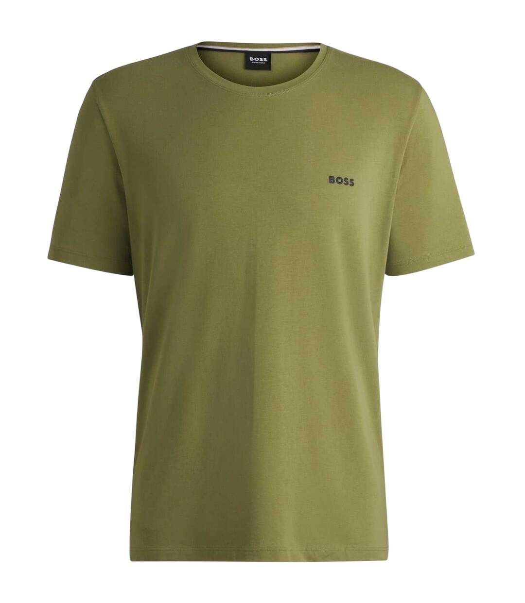 T-shirt Manches Courtes Mixmatch Homme Vert Moyen Boss-2