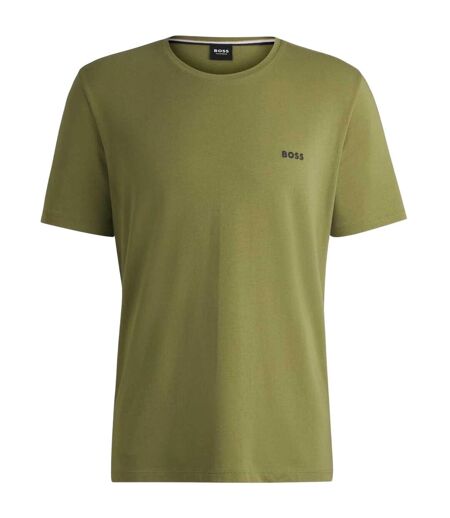 T-shirt Manches Courtes Mixmatch Homme Vert Moyen Boss