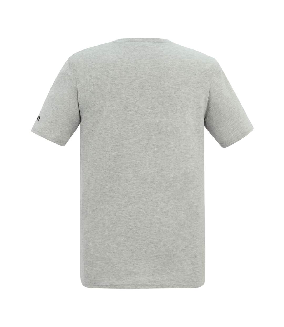 T-shirt Motif/style Palmier Cline Homme Gris Chiné Regatta-3
