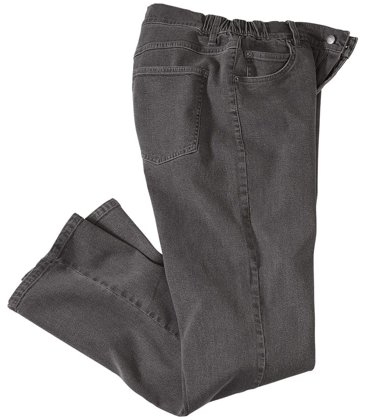 Pohodlné strečové džíny rovného střihu Atlas For Men