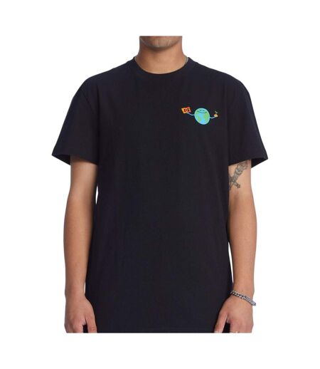 T-Shirt noir homme dc shoes our world