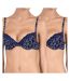 Soutien-gorge push-up femme lot de 2-1