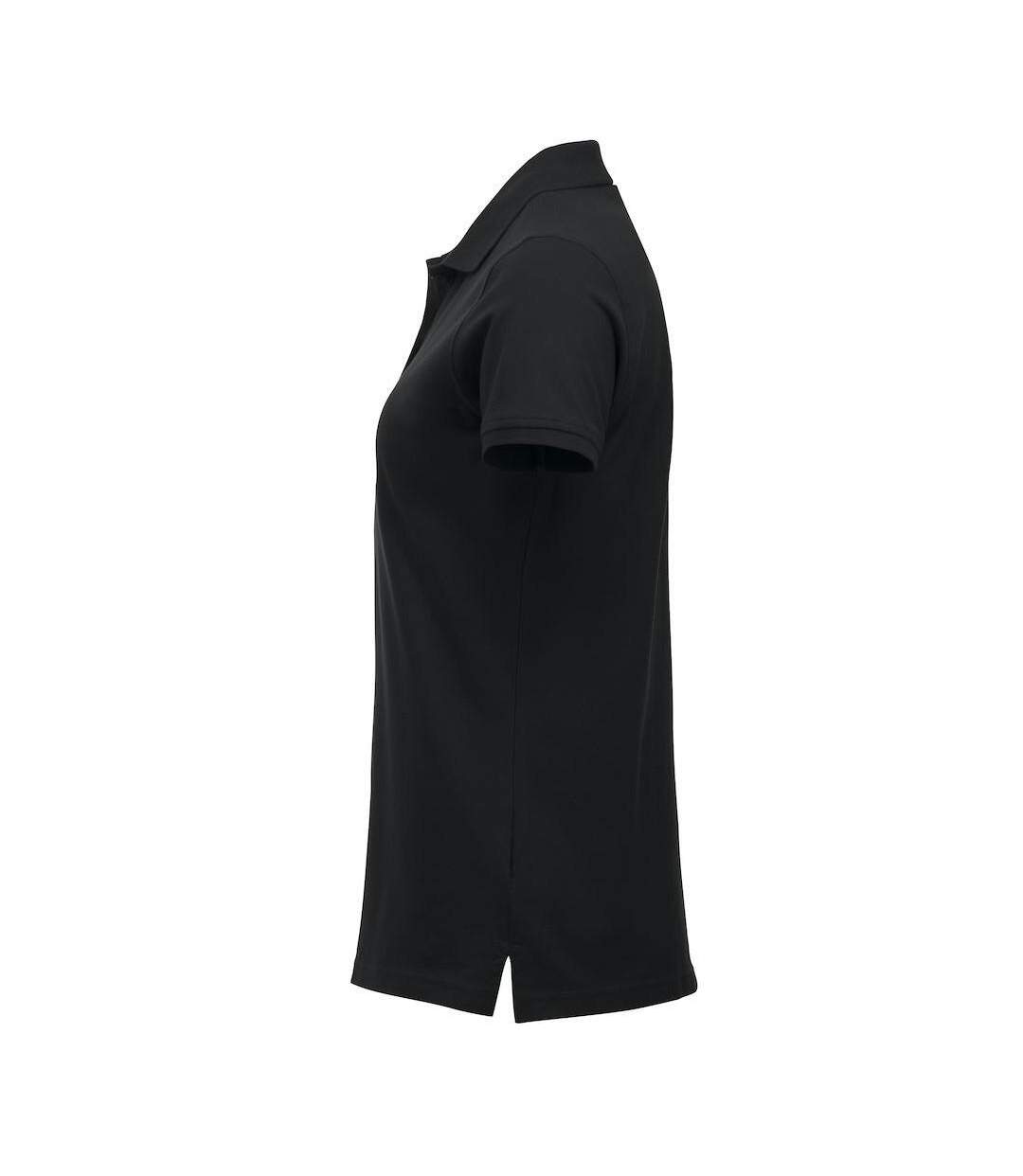Polo Marion Femme Noir Clique-3