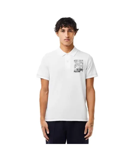 Polo The French Homme Blanc Lacoste