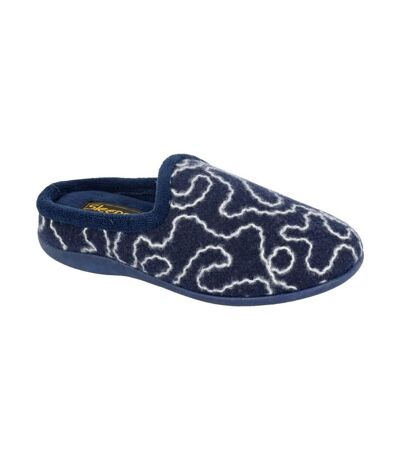 Chaussons mules tammy femme bleu marine Sleepers