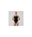 Maillot De Bain 1 Pièce Motif/style Imprimé Femme Noir Speedo-1