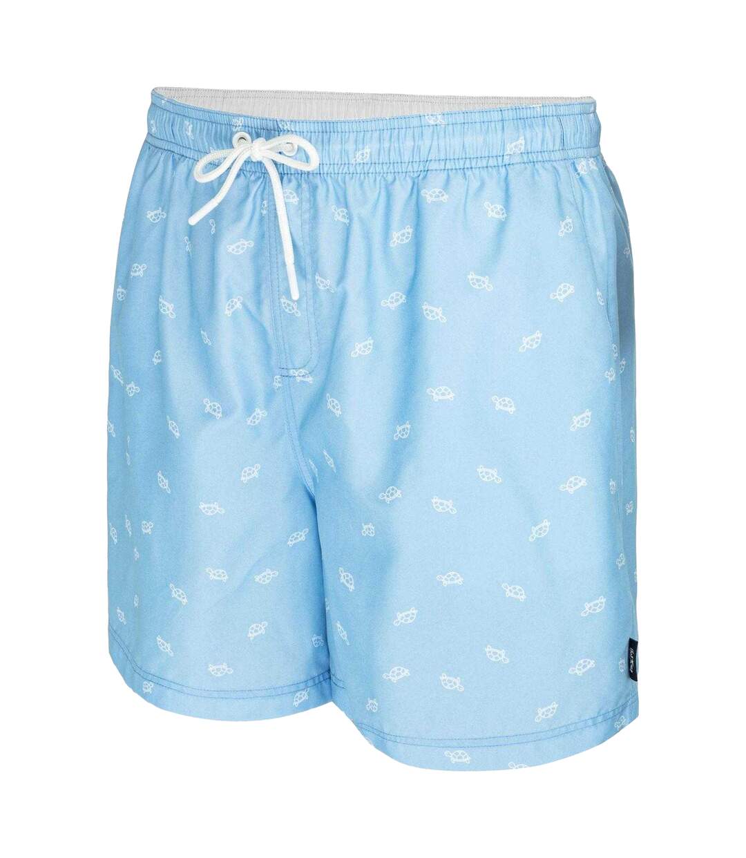 Unisex Adult Turtle Swim Shorts Blue Hot Tuna-3