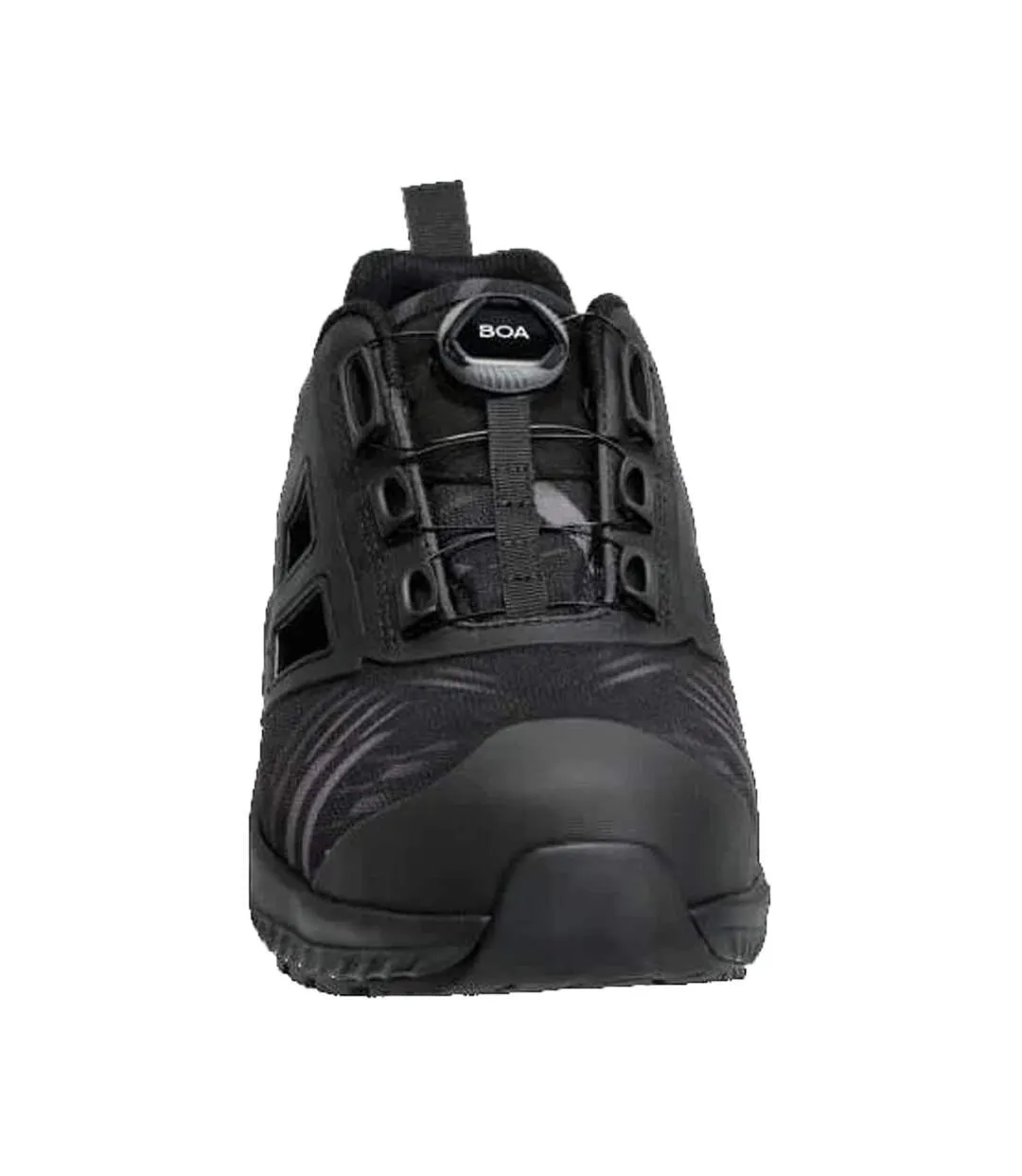 Mens Logo Safety Shoes Black Mascot-1