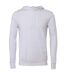 Unisex Adult Polycotton Pullover Hoodie White Bella + Canvas-1