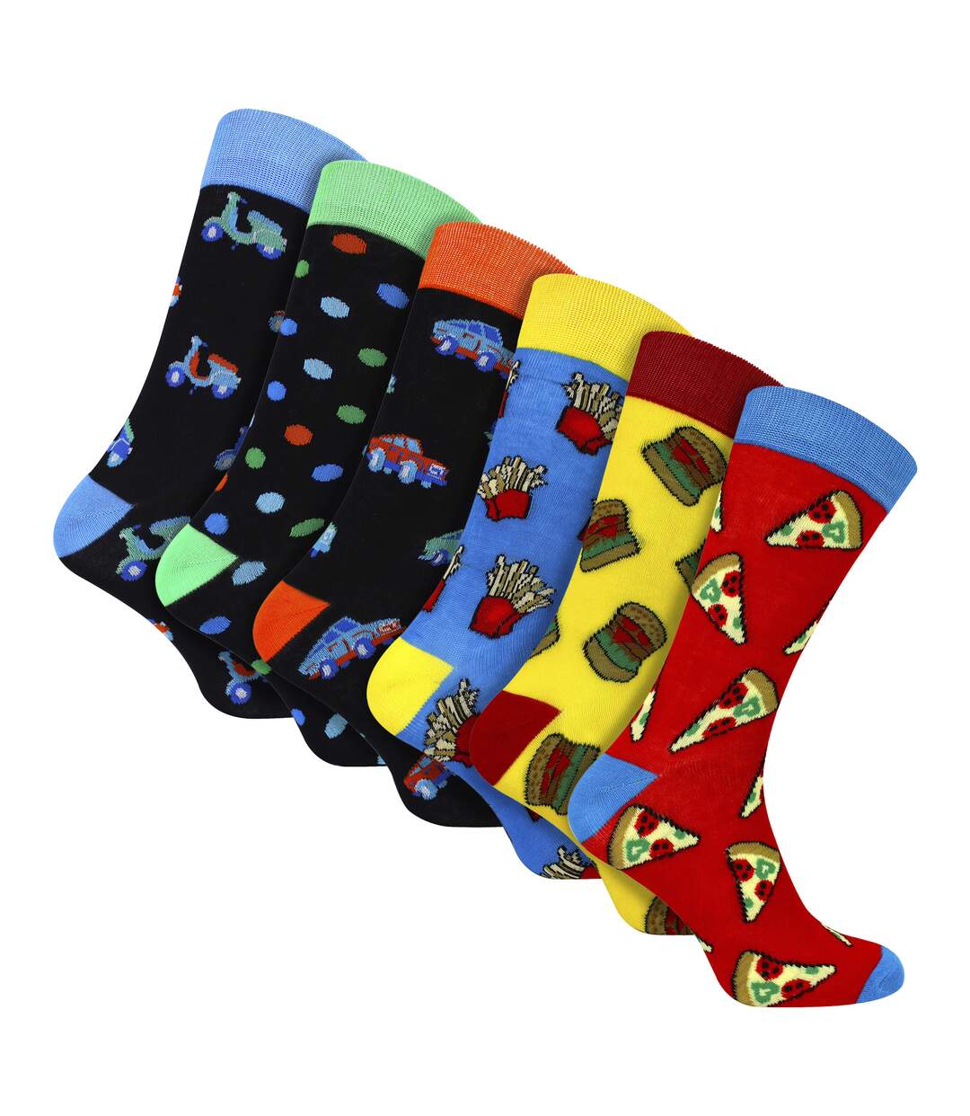 Sock Snob - Lot de 6 paires de chaussettes douces respirantes en bambou homme-1