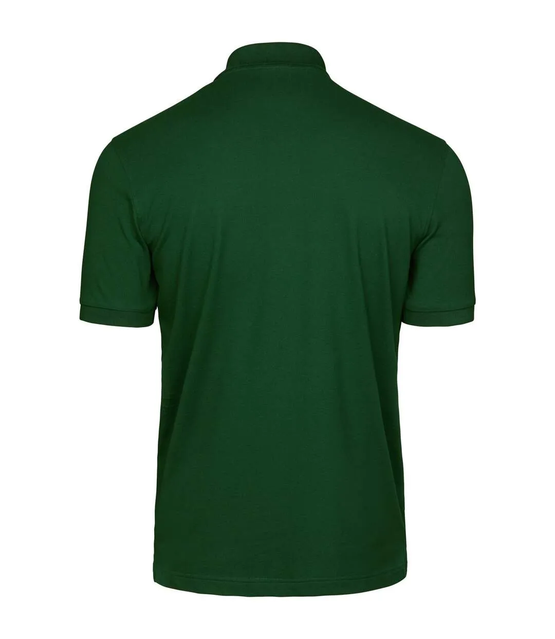 Mens Luxury Stretch Polo Shirt Forest Green Tee Jays-2