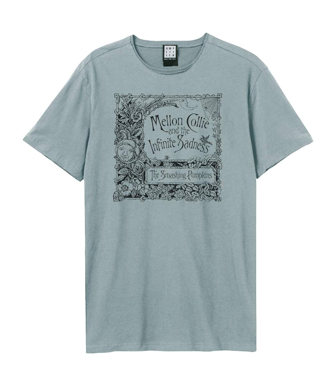 Unisex Adult Mellon Collie And The Infinite Sadness The Smashing Pumpkins T-shirt Strange Blue Amplified-1