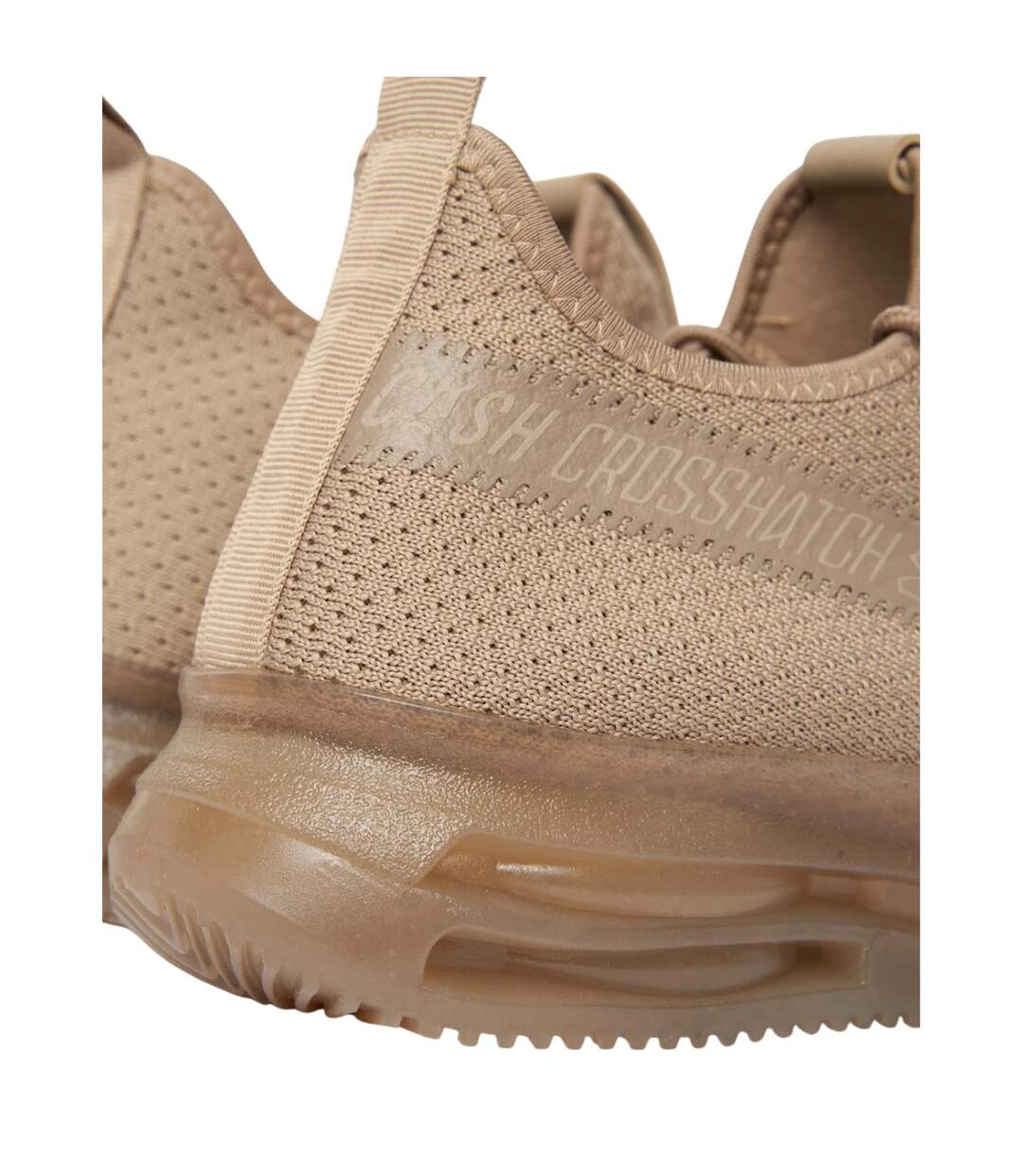 Mens Matfen Flyknit Trainers Sand Crosshatch-4