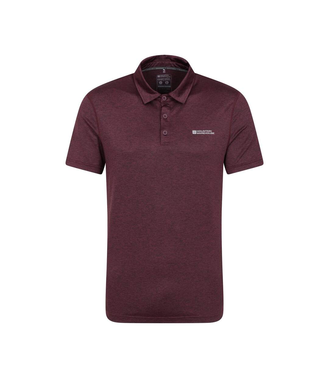 Polo deuce homme bordeaux Mountain Warehouse Mountain Warehouse