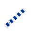 Childrens/kids Scarf One Size White Blue Lech Pozna-1