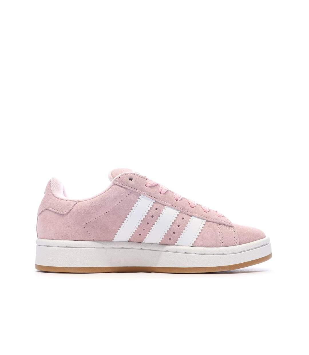 Campus baskets adidas rose mixte-2