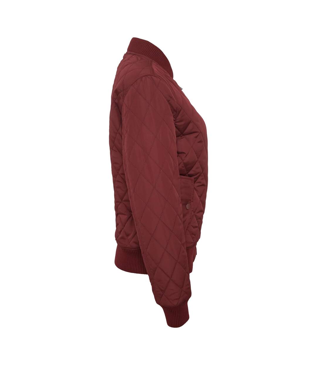 Doudoune Motif/style Losange Femme Bordeaux Urban Classics-3