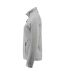 Womens/ladies Powerslide Zipped Sweat Jacket Grey Melange Printer RED-4