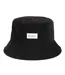 Bob Motif/style Côtelé Wordmark Femme Noir Spiral-1