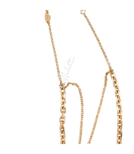 Play Double Arrow Necklace One Size Gold Off White
