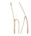 Play Double Arrow Necklace One Size Gold Off White-3