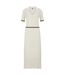 Robe Mi-longue Faselia Femme Blanc Boss-1