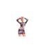 Mini Jupe Motif/style Tie-dye Femme Marron Missy Empire-1