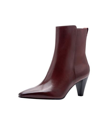 Bottine à Talon Cuir Tamaris