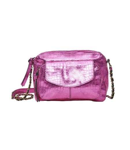 Sac à bandoulière rose femme pieces naina - taille unique