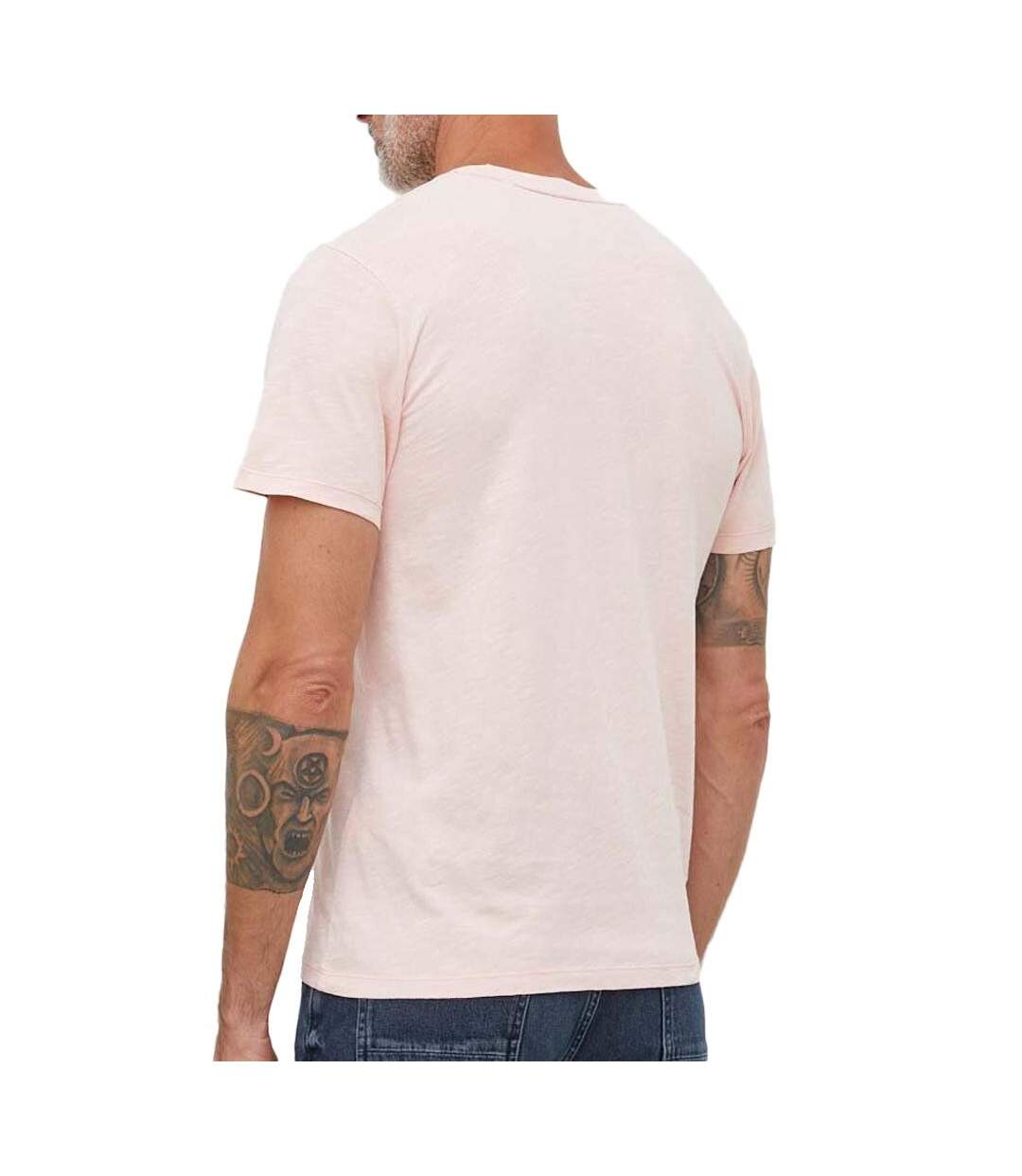 T-shirt Rose Homme Pepe jeans Wiltshire - XL-2