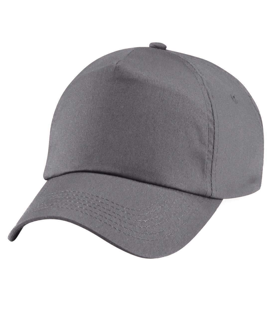 Casquette baseball adulte unisexe gris Beechfield-3