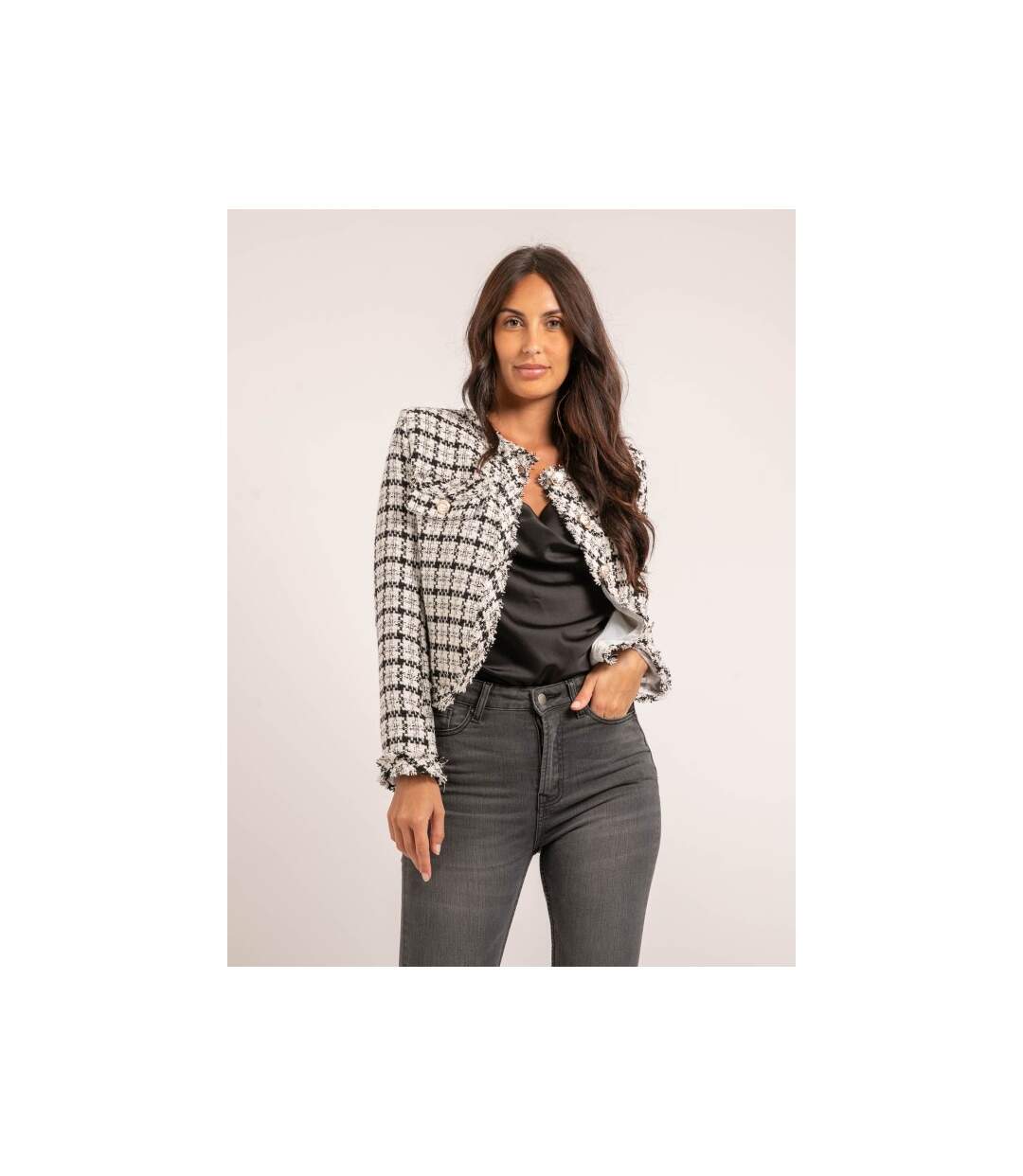 Veste tweed ULMAN - Dona X Lisa-1