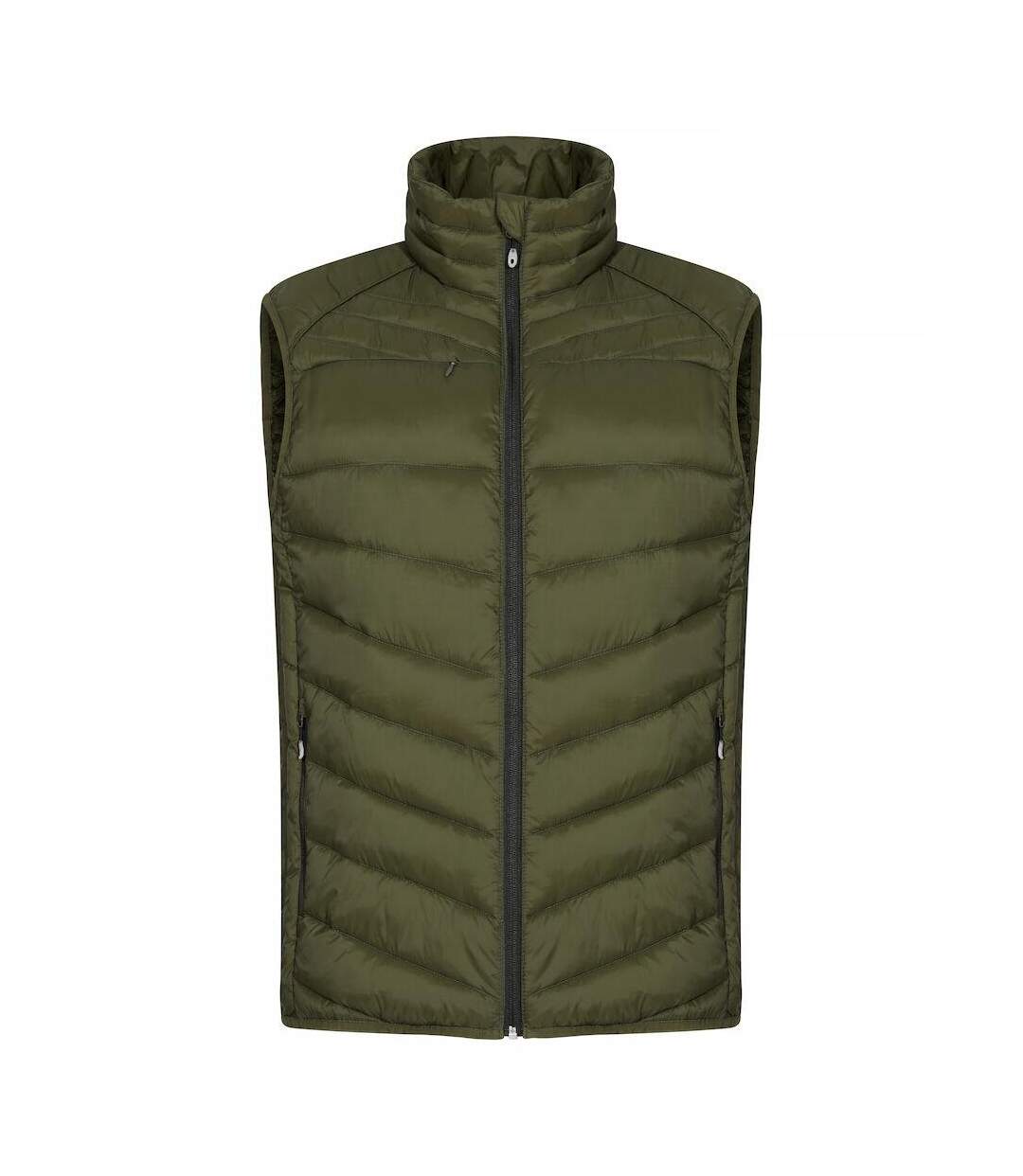 Veste Sans Manches Idaho Homme Vert Kaki Clique-1