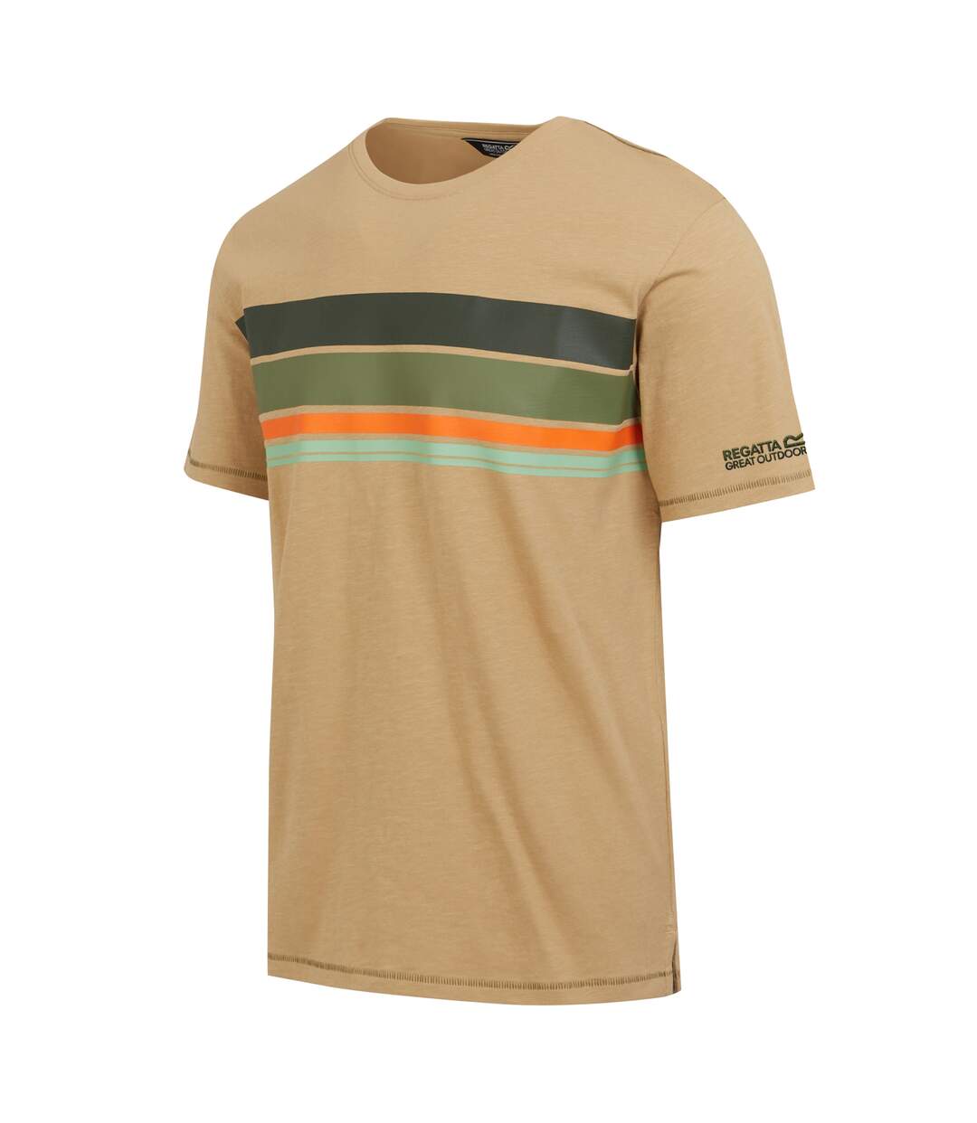 Mens Rayonner T-shirt Oat Regatta-3