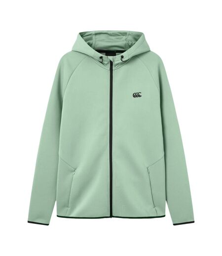Mens Everest Full Zip Hoodie Green Canterbury