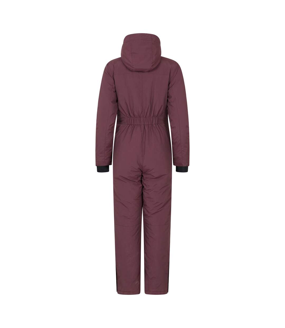 Womens/ladies Cloud Ski Suit Dark Purple Mountain Warehouse-2