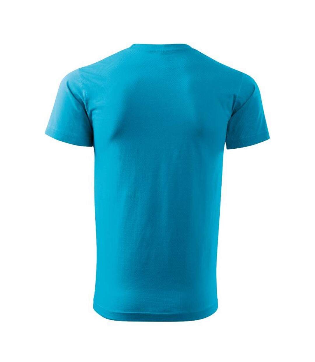 T-shirt Basic Homme Turquoise Vif Adler-2