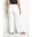 Pantalon effet pont ceinture élastiquée dos-2
