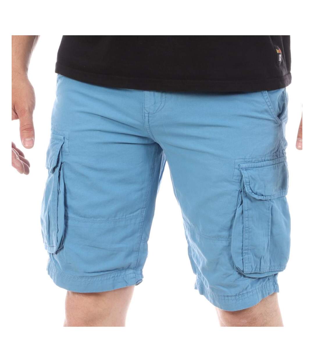 Short Bleu Homme RMS26 Cargo - L-1