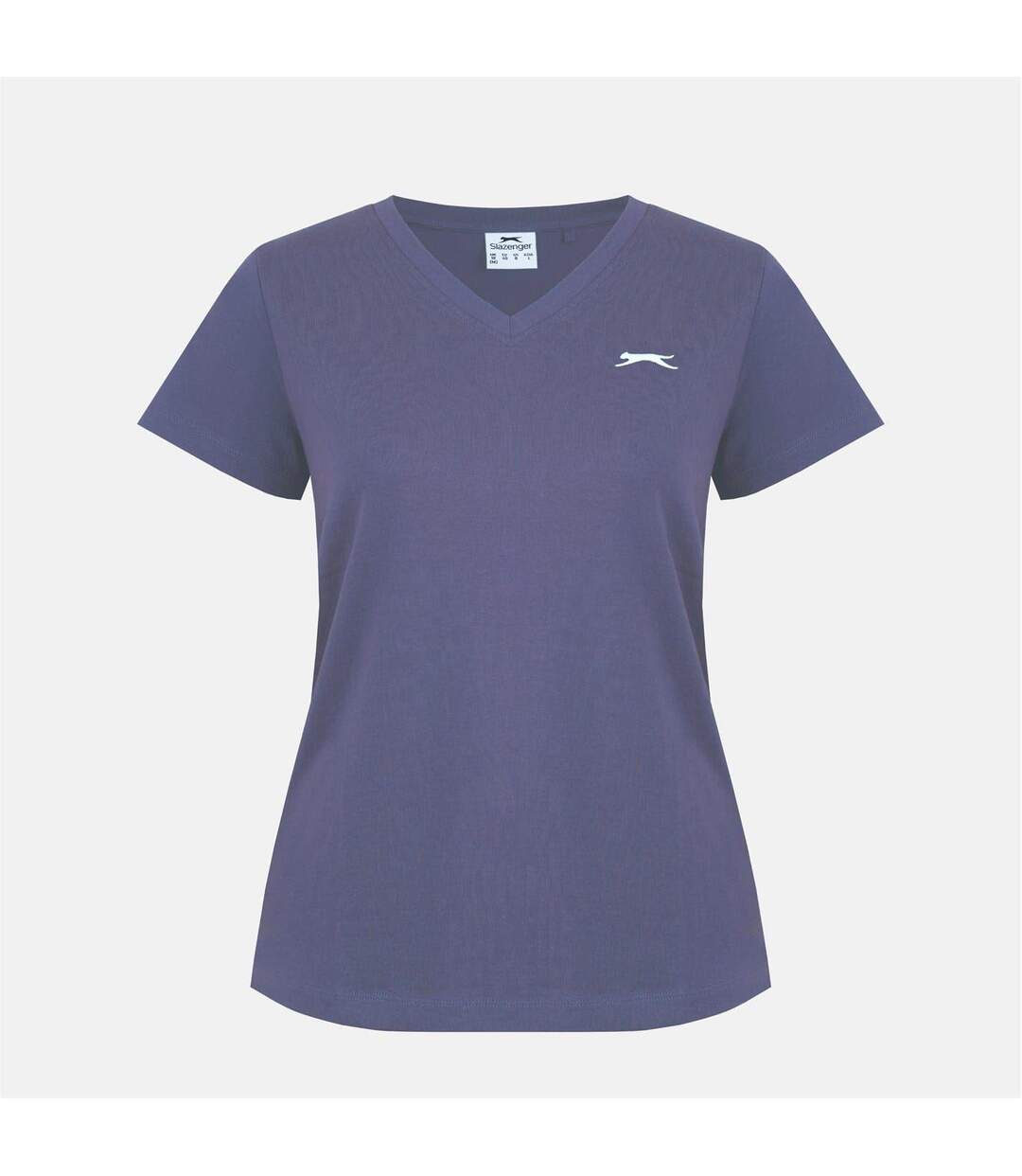 Womens/ladies T-shirt Baby Pink Slazenger-3