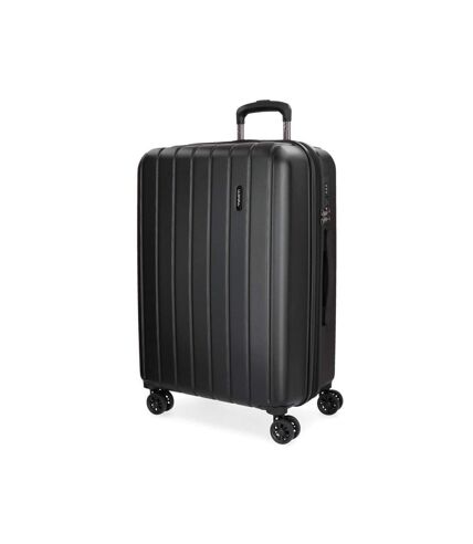 Movom - Valise extensible 65cm Wood - noir - 8566