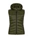 Womens/ladies Idaho Body Warmer Fog Green Clique-1