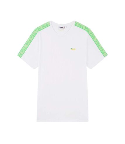 T-shirt Blanc/Vert Homme Fila Gaston - M