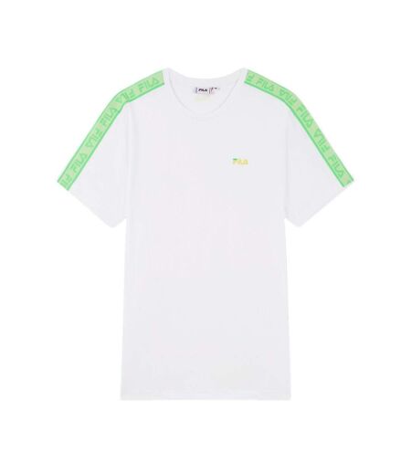 T-shirt Blanc/Vert Homme Fila Gaston - M