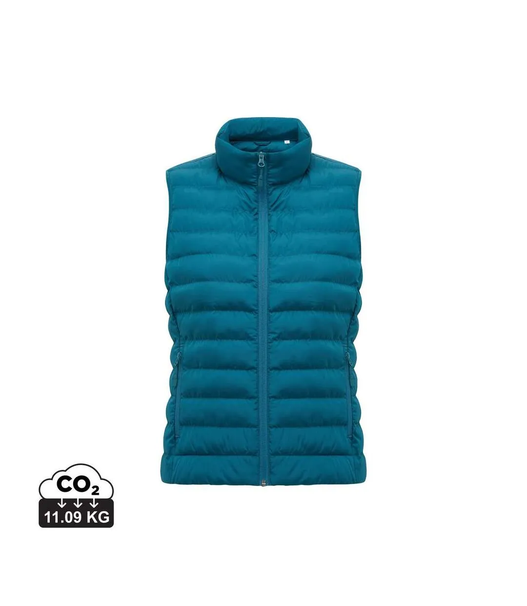 Veste Sans Manches Meru Femme Bleu Sarcelle Foncé Iqoniq-1