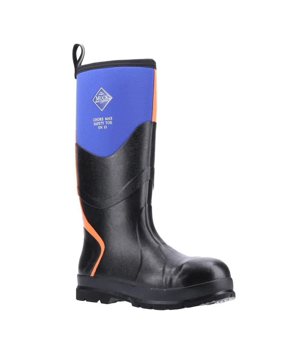 Bottes de pluie chore max s5 adulte noir / bleu / orange Muck Boots-4