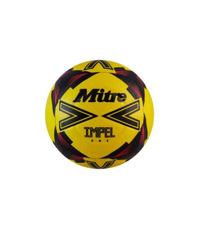 Ballon De Foot Impel One Taille 3 Jaune Noir Rouge Mitre